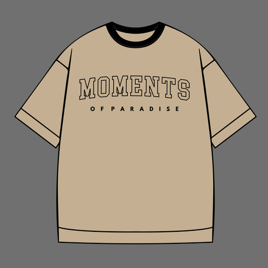 MOMENTS OF PARADISE OVERSIZED T-SHIRT