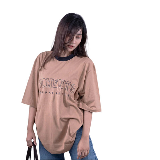 MOMENTS OF PARADISE OVERSIZED T-SHIRT