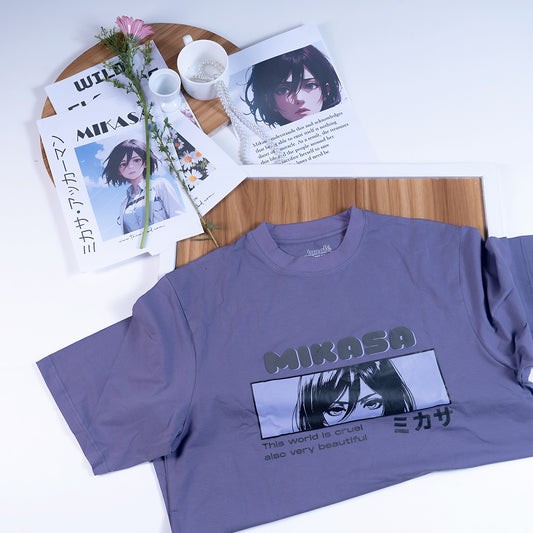 MIKASA ANIME OVERSIZED T-SHIRT